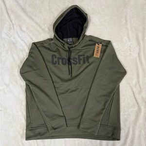 NOBULL Olive Green Large Women’s CrossFit Hoodie Sweatshirt NWT